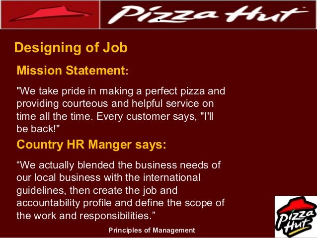 Pizza hut hrm