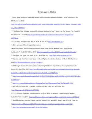 Pizza hut report | PDF