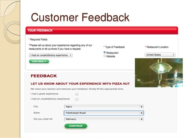 Pizza Hut Service Marketing