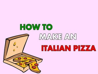 Pizza: how to make it for Pi Day