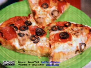 Concept: Donna Watt – Half Pint of Wisdom
Presentation: Senga White – Senga’s Space

 