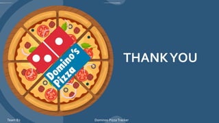 THANKYOU
Team B2 Dominos Pizza Tracker
 