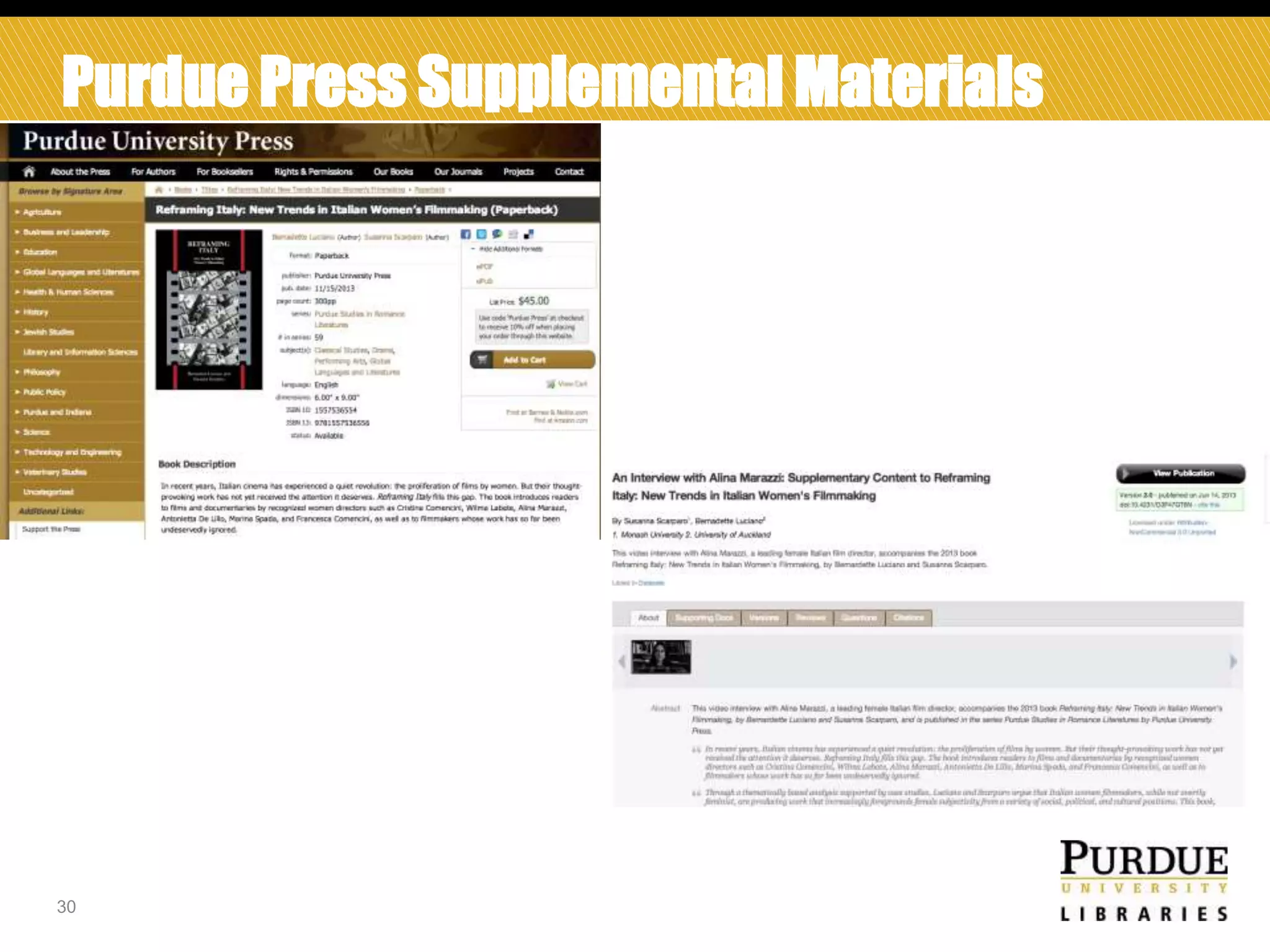 Purdue Press Supplemental Materials

30

 