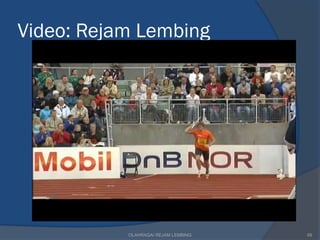Video: Rejam Lembing




           OLAHRAGA/ REJAM LEMBING   59
 