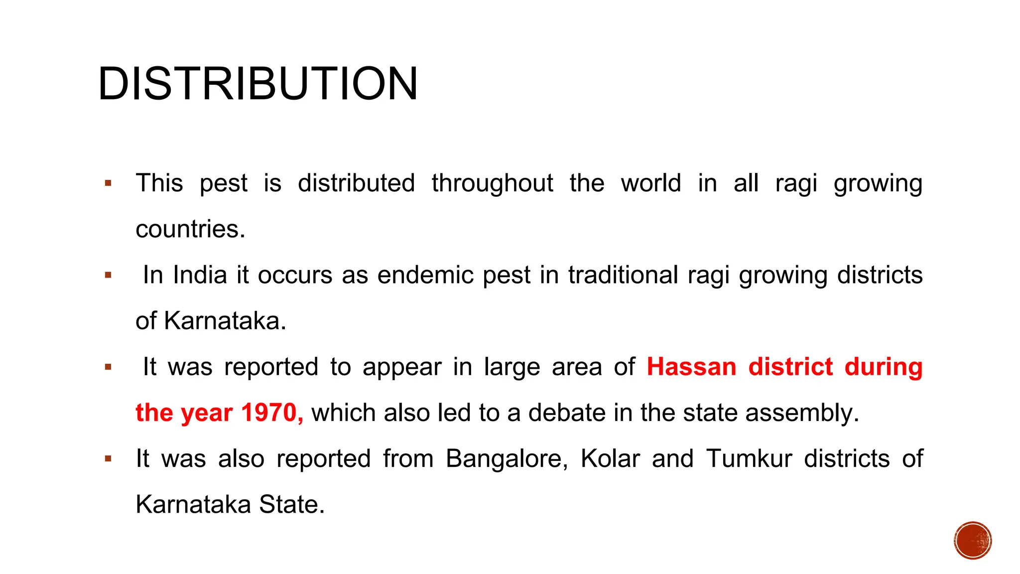 FINGER MILLET ROOT APHID( PEST OF FINGER MILLET) . pptx PPT