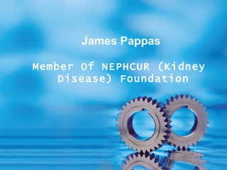 James Pappas

Member Of NEPHCUR (Kidney
    Disease) Foundation
 