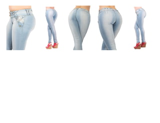 Pantalones jeans levanta cola