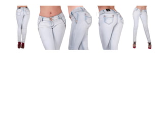Pantalones jeans levanta cola