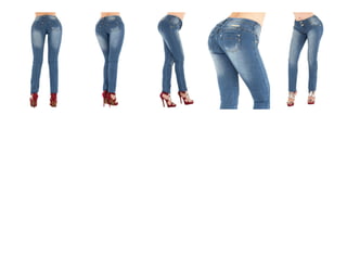 Pantalones jeans levanta cola