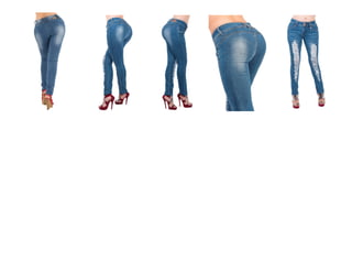 Pantalones jeans levanta cola