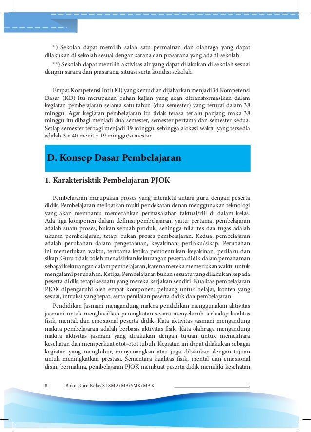 Pjok bg sma kelas xi kurikulum 2013_[blogerkupang.com]