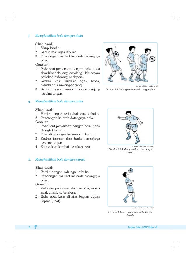 Pjok Kelas 7 Bab 1 Permainan Dan Olahraga Bola Besar