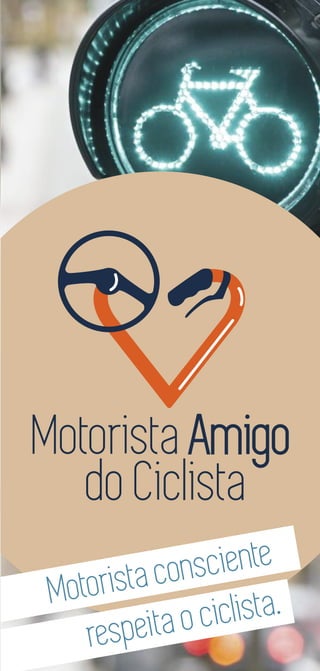 Folder Motorista Amigo do Ciclista