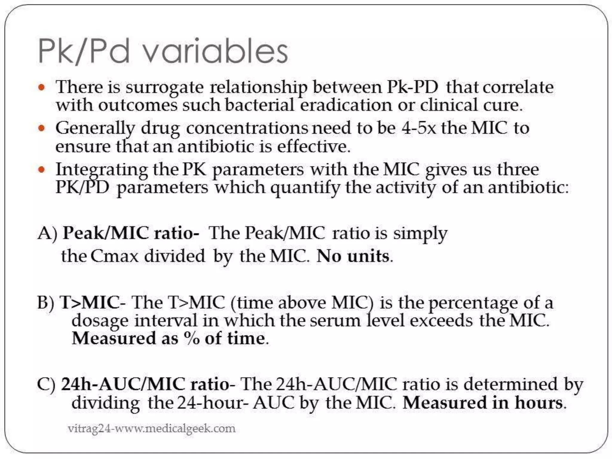 Optimizing Antibiotic use in ICU using PK-PD principles | PPTX