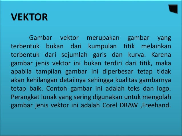 Perbedaan Grafis Vektor Bitmap Perbedaan Grafis Vektor Bitmap