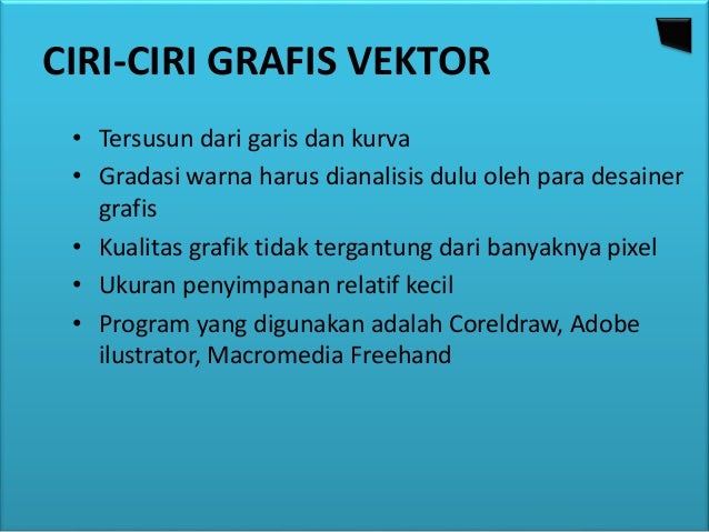  Ciri  Ciri  Gambar Berbasis  Vektor  AR Production