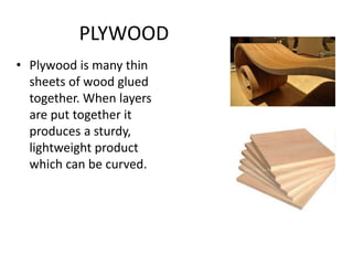 NATURAL AND MAN MADE MATERIALS | PPTX