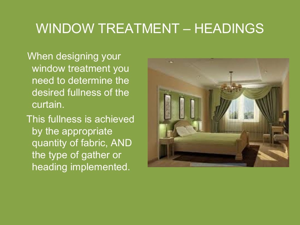 RESEARCH & APPLY SOFT FURNISHINGS