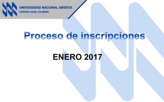 ENERO 2017
 