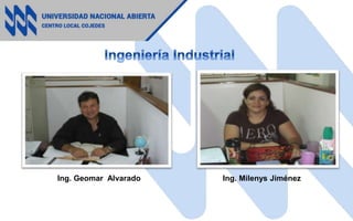 Ing. Geomar Alvarado Ing. Milenys Jiménez
 