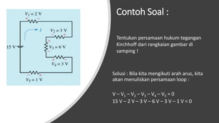 Pk9Kd1T3. Hukum Ohm dan Kirchoff.pptx