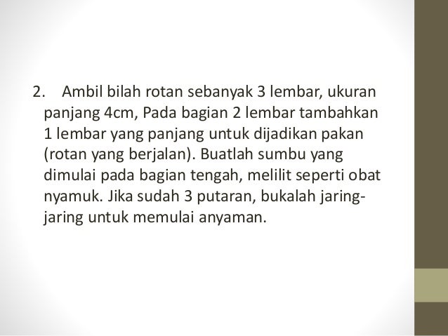 Identifikasi kerajinan dari bahan keras