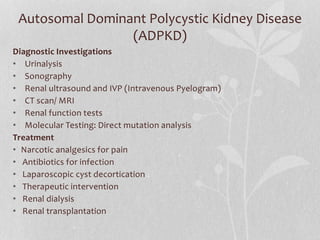 Polycystic Kidney Disease | PPTX