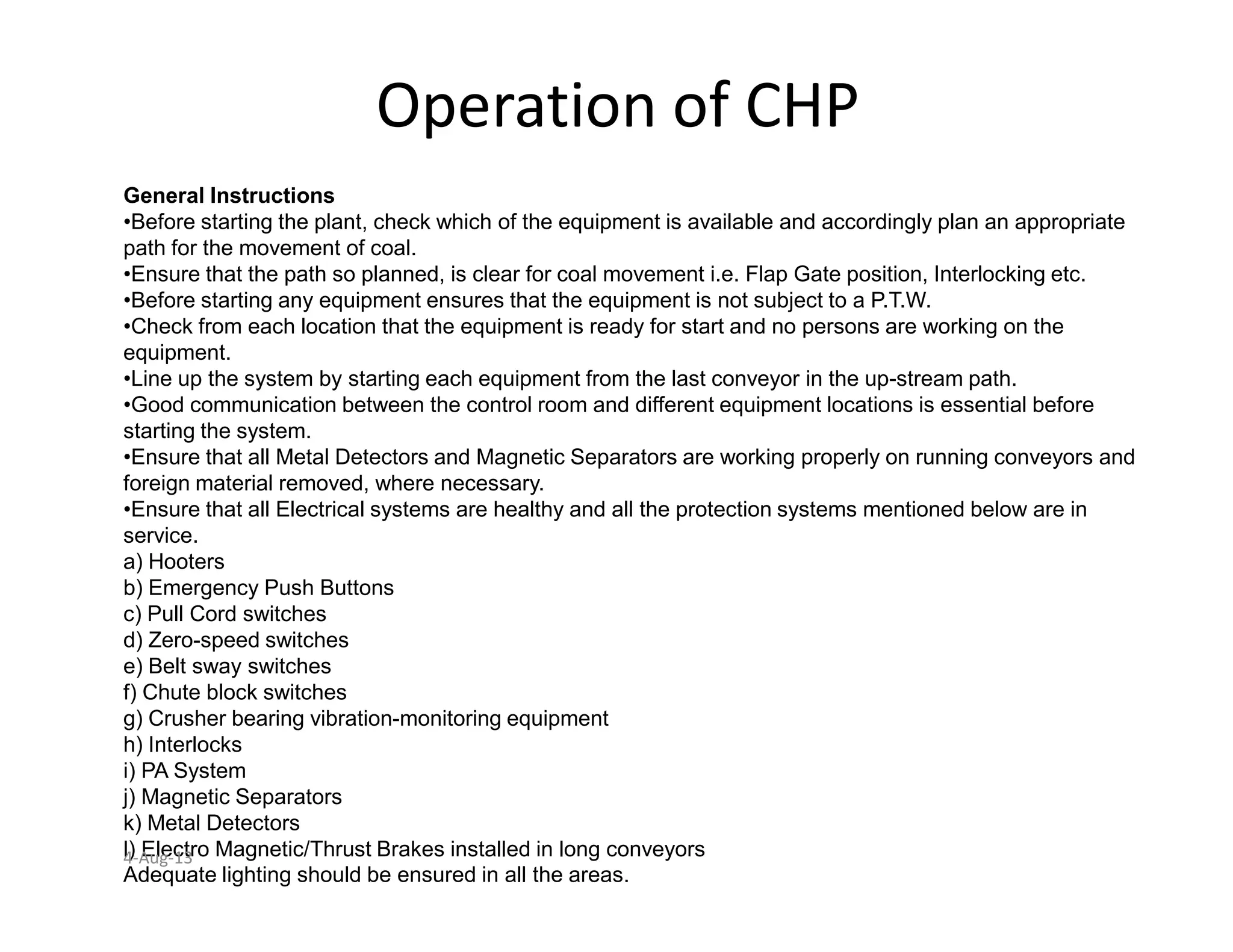 Planning a coal handling plant | PDF