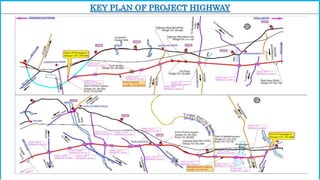 KEY PLAN OF PROJECT HIGHWAY
 