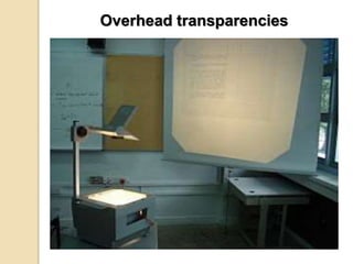 Overhead transparencies
 