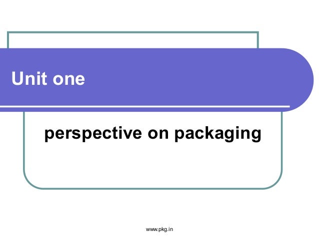 Fundamentals Of Packaging Technology - 
