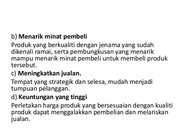 Pkh Form 3 Bab 5 Pengenalan Kepada Pemasaran