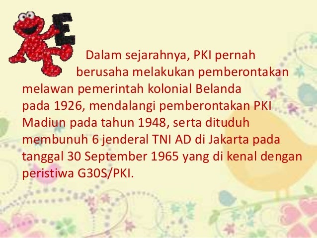 PKI (Partai Komunis Indonesia)