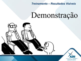 Demonstração
Treinamento – Resultados Visíveis
 