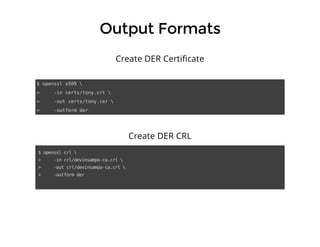 Pki and OpenSSL | PDF