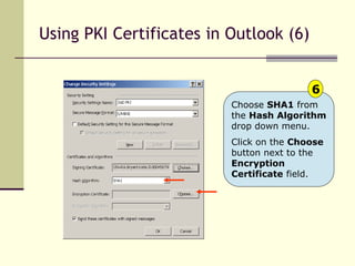 Hash Pki PKI_Applications digital certificate.ppt
