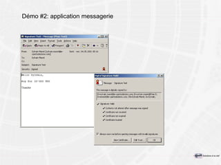 Démo #2: application messagerie 