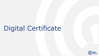 Digital Certificate
 