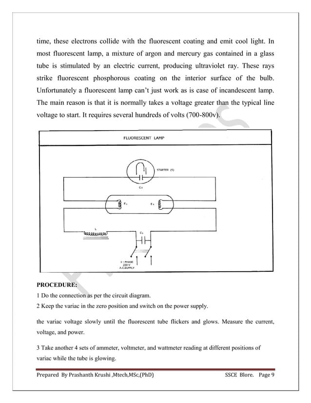 Basic Electrical Engineering Lab Manual 2018 cbcs scheme VTU