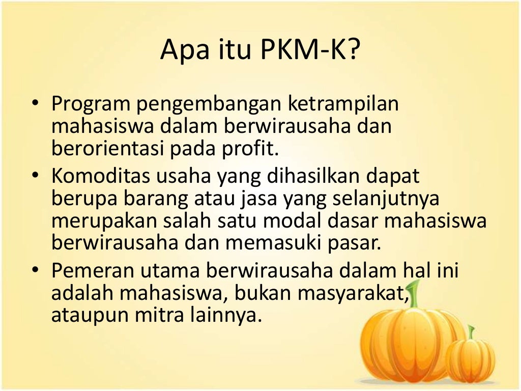  Pkm kewirausahaan 