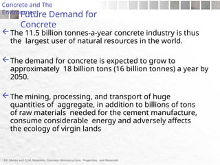 Sustainable Concrete: Environmental Impact and Future Innovations in ...