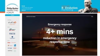 4+ mins
reduction in emergency
response time
CONNECTED CITIES PROGRAM WAZE
Emergency response
 