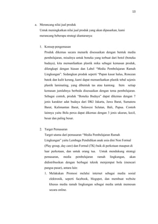 Pkm kewirausahaan bismillah