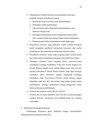 Pkm kewirausahaan bismillah