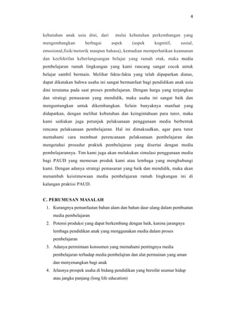 Pkm kewirausahaan bismillah