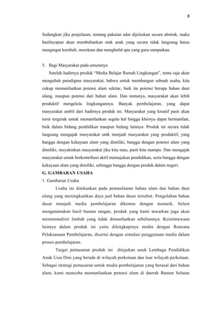 Pkm kewirausahaan bismillah