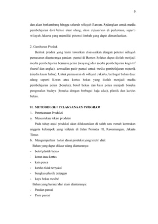 Pkm kewirausahaan bismillah