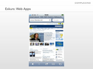 Exkurs: Web Apps
 