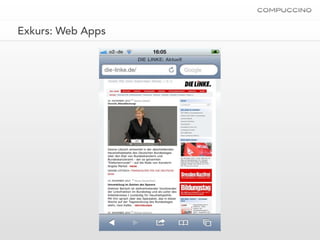 Exkurs: Web Apps
 