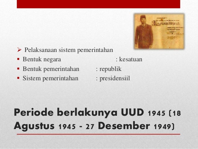 SISTEM PEMERINTAHAN DI INDONESIA